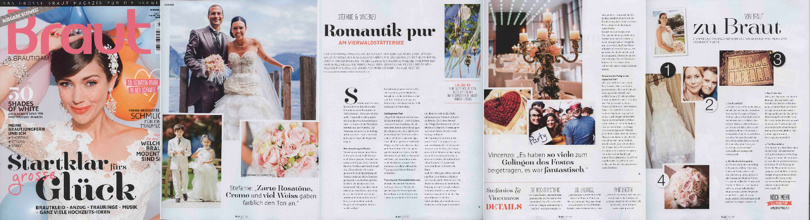 Real Life Wedding Reportage projectphoto   Braut & Br  utigam Ausgabe 4 2014